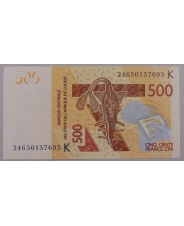 Сенегал 500 франков 2012 (2024) UNC. арт. 4723